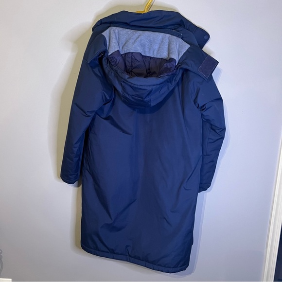 Cabela's Navy Blue Hooded Parka - Picture 2 of 8